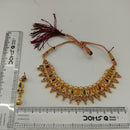 Darshana Jewels Traditional Pota Stone Austrian Stone & Pearl Necklace Set for Women (Pack of 3)