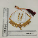 Urthn Gold Plated Pearl & Crystal Necklace Set for Women Traditional Jewellery (Pack of 6)