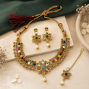 Urthn Beautiful Crystal & Austrian Stone Jewellery Set for Women Festive & Special Occasions
