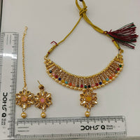 Urthn Beautiful Crystal & Austrian Stone Jewellery Set for Women Festive & Special Occasions(Pack of 3)
