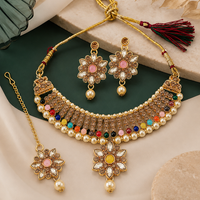 Urthn Beautiful Crystal & Austrian Stone Jewellery Set for Women Festive & Special Occasions