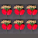 Kavya's Kreation Designer Floral Hair Brooch Combo