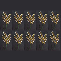Kavya's Kreation Designer Floral Hair Brooch Combo