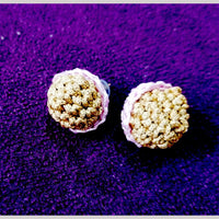 Kavya's Kreation Handmade Thread Stud Earrings