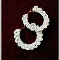 Kavya's Kreation Handmade Thread Dangler Earrings