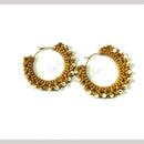 Kavya's Kreation Handmade Thread Dangler Earrings