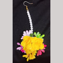 Kavya's Kreation Pearl Floral Mangtikka