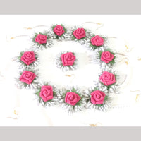 Kavya's Kreation Pearl Floral Mangtikka