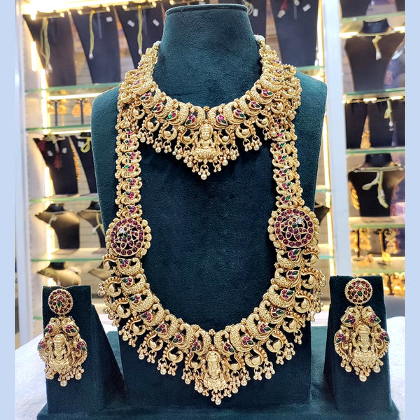Everlasting Quality Jewels Pota Stone Combo  Necklace Set