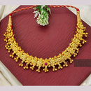 Everlasting Quality Jewels Gold Plated Pota Stone Necklace  