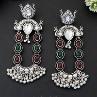 Everlasting Quality Jewels Oxidised Plated Dangler Earrings