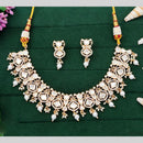 Everlasting Polki Kundan Necklace Set Handcrafted Royal Jewelry for Women