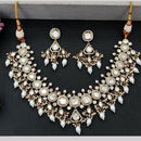 Everlasting Polki Kundan Necklace Set Handcrafted Royal Jewelry for Women