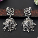 Everlasting Quality Jewels Lightweight Oxidised Pota Stone Dangler Earrings