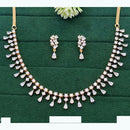 Everlasting Quality Jewels Dazzle in Style with American Diamond Necklace Set