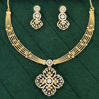 Everlasting Quality Jewels Shimmering American Diamond Necklace Set