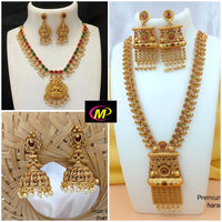 FS Collection Gold Plated Necklace Combo Set