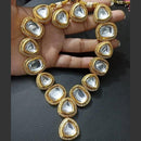 FS Collection Gold Plated Crystal Stone Necklace Set