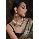 FS Collection Gold Plated Necklace Set