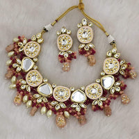 FS Collection Gold Plated Necklace Set