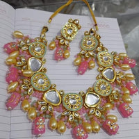 FS Collection Gold Plated Necklace Set