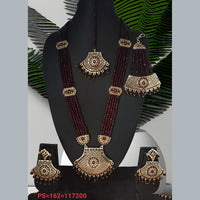 FS Collection Gold Plated Austrian Stone Necklace Set