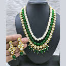 FS Collection Gold Plated Long Necklace Set