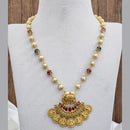 FS Collection Gold Plated Long Necklace