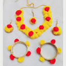 FS Collection Floral Necklace Set
