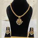 FS Collection Gold Plated AD Stone Necklace Set