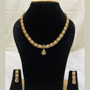 FS Collection Gold Plated AD Stone Necklace Set