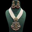 FS Collection Gold Plated Temple Necklace Set