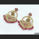 FS Collection Gold Plated Beads Dangler Earrings