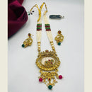 FS Collection Gold Plated Long Necklace Set