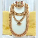 FS Collection Pota Stone Temple Necklace Combo