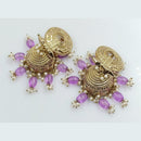 FS Collection Gold Plated Jhumki Earrings