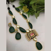 FS Collection Gold Plated Beads Necklace Set
