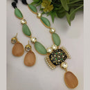 FS Collection Gold Plated Beads Necklace Set