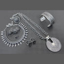 FS Collection Oxidised Plated Jewellery Combo