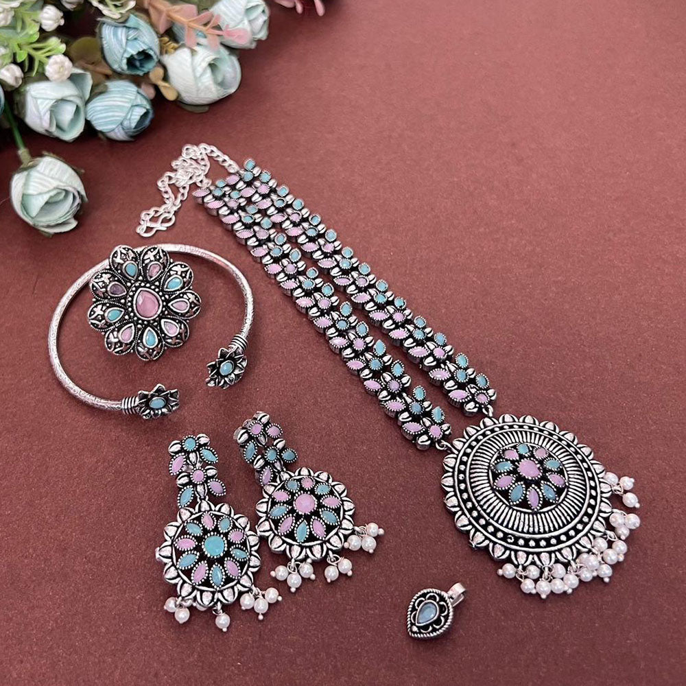 FS Collection Oxidised Plated Combo Set