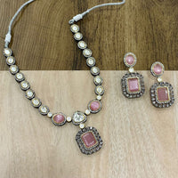 Fs Collection 2 Tone AD Necklace Set