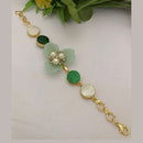 FS Collection Gold Plated Pearl Bracelet