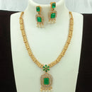 FS Collection Gold Plated Austrian Stone Necklace Set