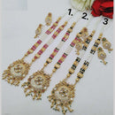 FS Collection Gold Plated Long Necklace Set (1 Piece Only Assorted Design)