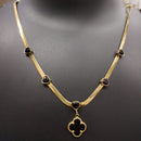 FS Collection Gold Plated Heart Shape Chain