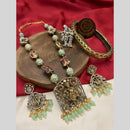 FS Collection Gold Plated Necklace Set