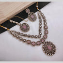 FS Collection Gold Plated Necklace Set