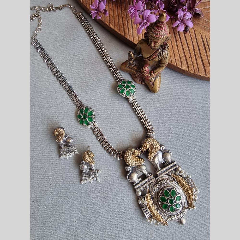 FS Collection Gold Plated Necklace Set