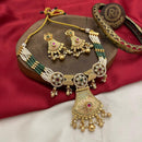 FS Collection Gold Plated Necklace Set