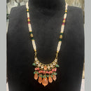 FS Collection Gold Plated Pearl Necklace Set